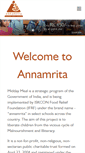 Mobile Screenshot of annamrita.org